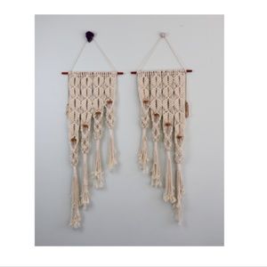 Macrame Wall Hanging Propagation Flower Boho Decor